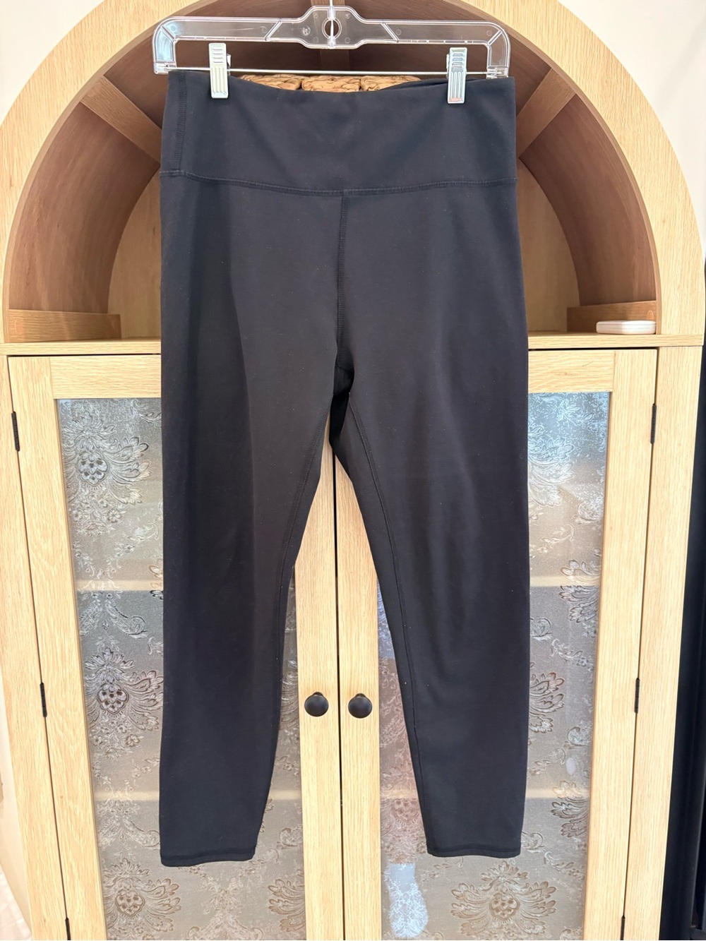 Black High-Waist Active Leggings